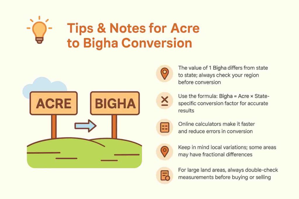 1 Acre to Bigha
